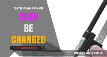 Adjusting Golf Club Lie Angles: Possibility, Process, and Performance Impact