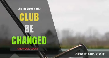 Adjusting Golf Club Lie Angle: Possibility, Process, and Performance Impact