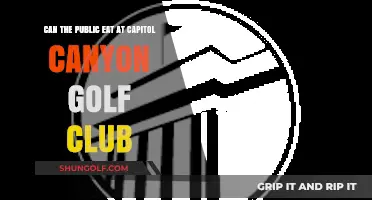 Can Visitors Dine at Capitol Canyon Golf Club? Public Access Explained