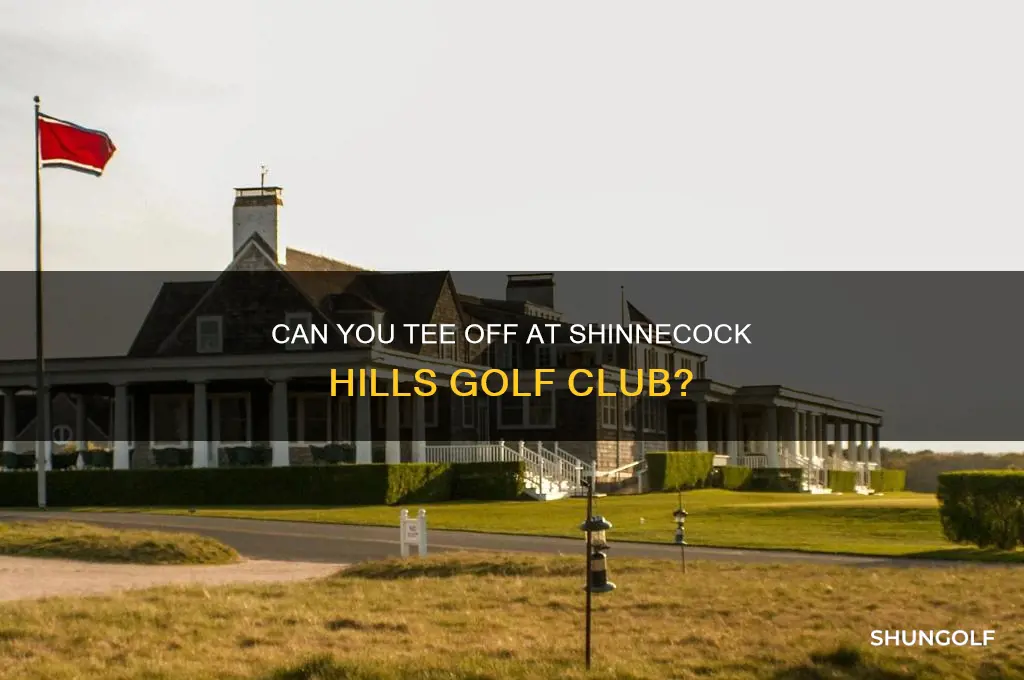 can the public play shinnecock hills golf club