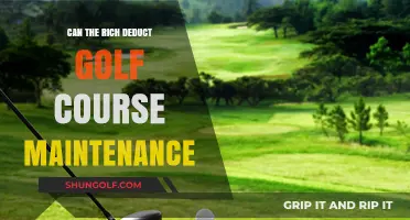Golf Course Maintenance: Tax Deduction Opportunities for Wealthy Owners