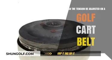 Adjusting Golf Cart Belt Tension: A Comprehensive Guide for Smooth Rides