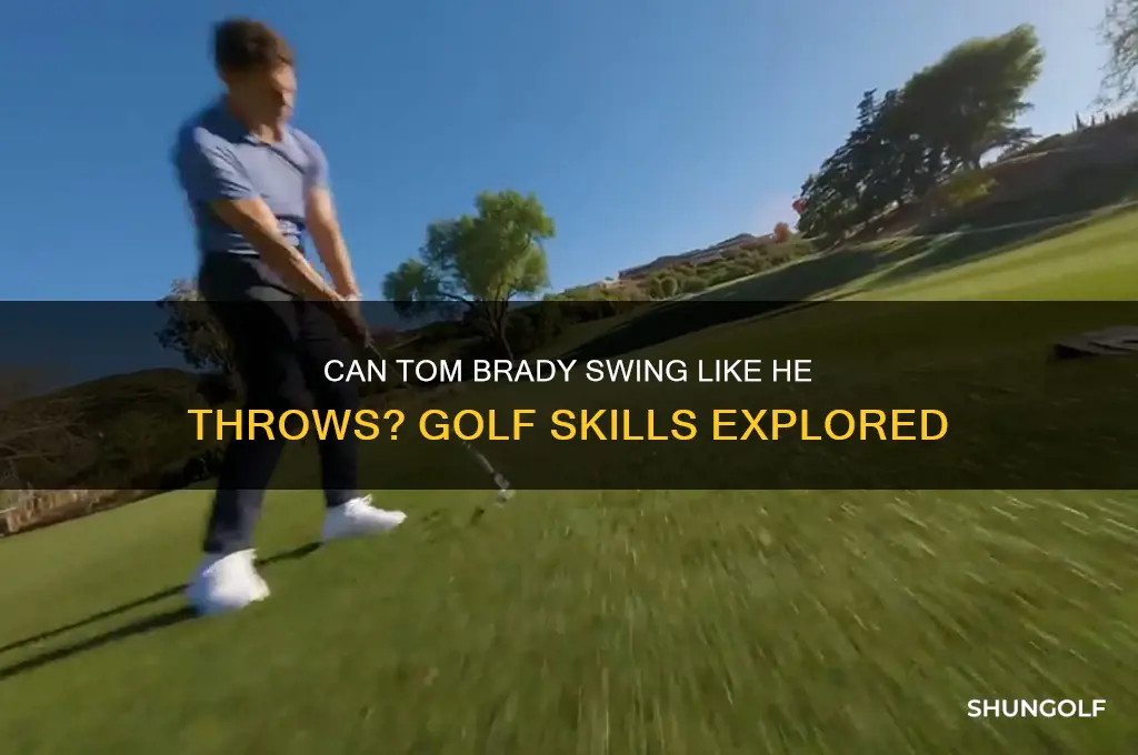 can tom brady play golf