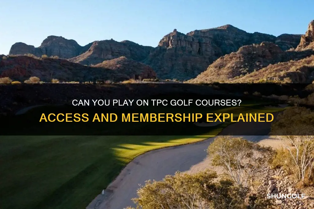can u 0lay on the tpc golf course