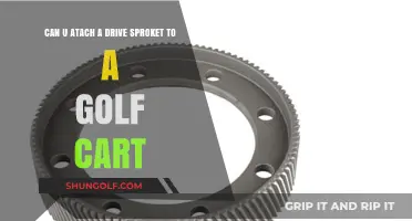 Attaching a Drive Sprocket to a Golf Cart: Is It Possible?