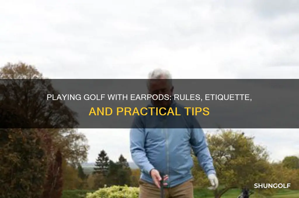 can u play golf with earp