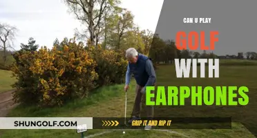 Golfing with Earphones: Enhancing Focus or Breaking Etiquette?