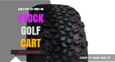 Can You Upgrade Stock Golf Cart with 22-Inch Tires?