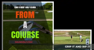 Renting Golf Clubs from a Course: A Convenient Option for Players