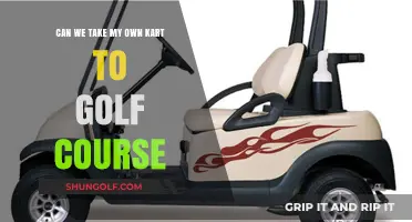 Can You Bring Your Own Kart to the Golf Course?
