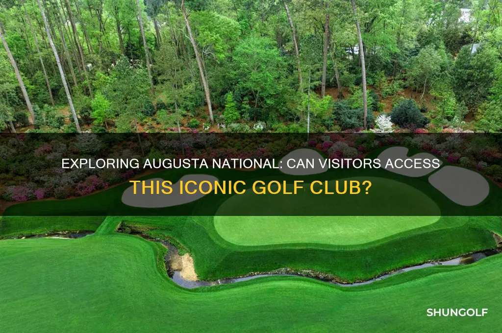 can we visit augusta national golf club