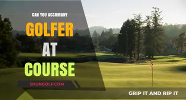 Can You Accompany a Golfer on the Course? Etiquette and Tips