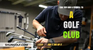 Adding a Ferrell Twist: Can You Customize Your Golf Club?