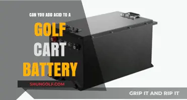 Adding Acid to Golf Cart Batteries: Safe Practice or Risky Move?