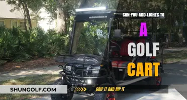 Brighten Your Ride: How to Add Lights to Your Golf Cart