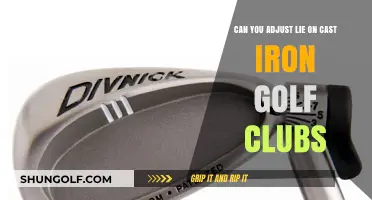 Adjusting Lie Angle on Cast Iron Golf Clubs: Is It Possible?
