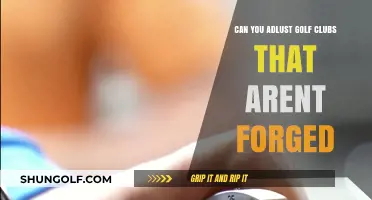 Adjusting Non-Forged Golf Clubs: Possibilities, Techniques, and Limitations Explained