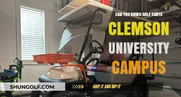 Golf Carts on Clemson University Campus: Rules and Regulations Explained