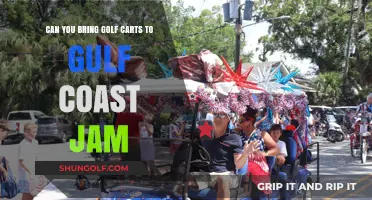 Golf Carts at Gulf Coast Jam: Allowed or Not?