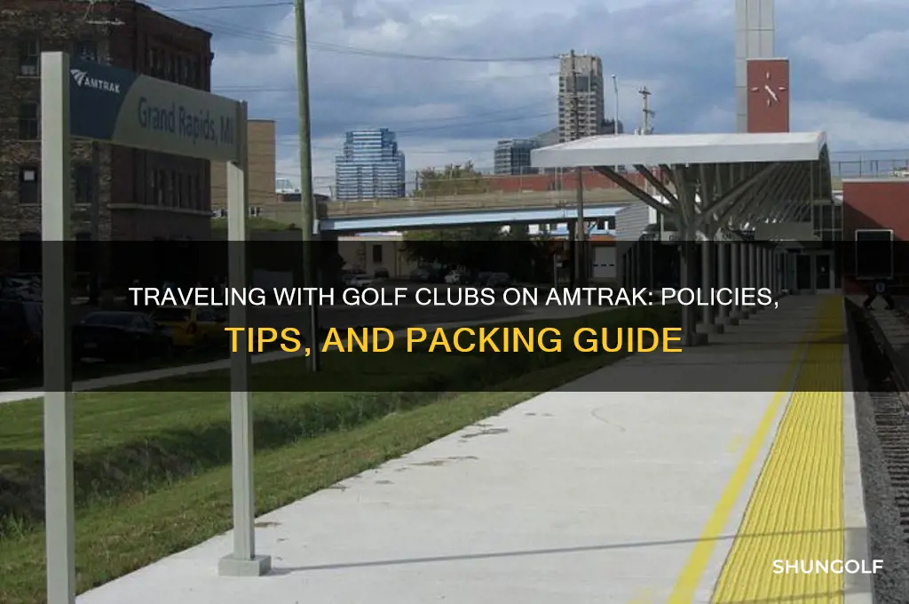 can you bring golf clubs on amtrak