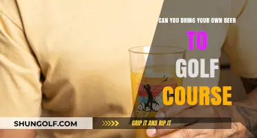 Can You Bring Your Own Beer to the Golf Course?