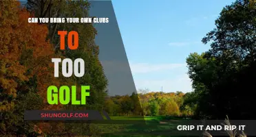 Can You Bring Your Own Golf Clubs to the Course?