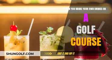 Can You Bring Your Own Drinks on a Golf Course?