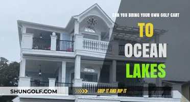 Bringing Your Golf Cart to Ocean Lakes: Rules and Tips