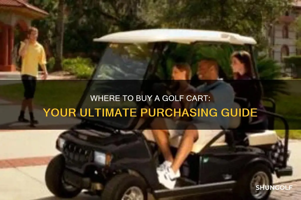 can you buy a golf cart
