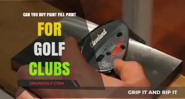 Where to Buy Paint Fill for Customizing Golf Clubs