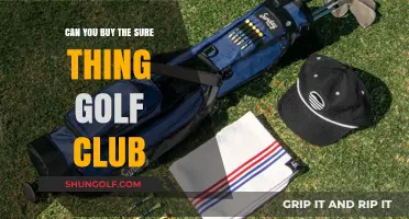 Can You Buy the Sure Thing Golf Club? A Comprehensive Guide