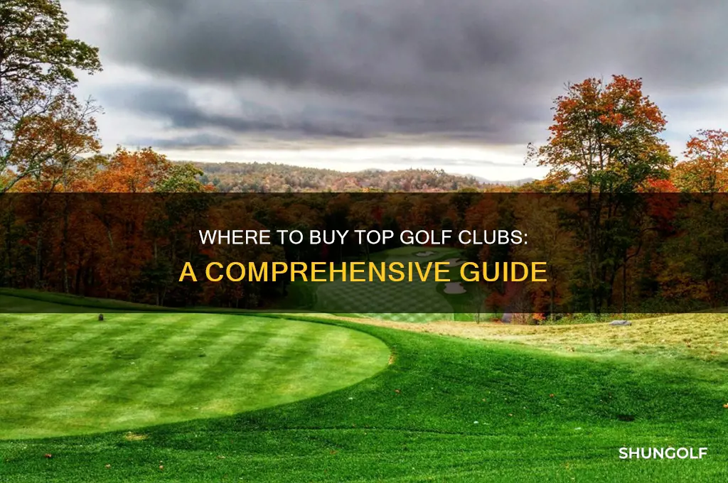can you buy top golf clubs