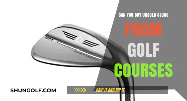 Buying Unsold Golf Clubs: A Hidden Opportunity at Courses?