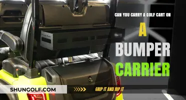 Can You Transport a Golf Cart on a Bumper Carrier?