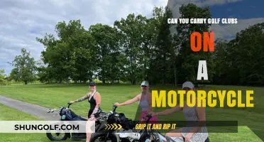 Motorcycle Golfing: Tips for Safely Carrying Clubs on Your Bike