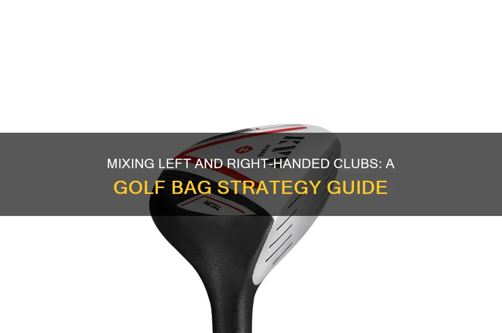 can you carry left and right handed clubs in golf