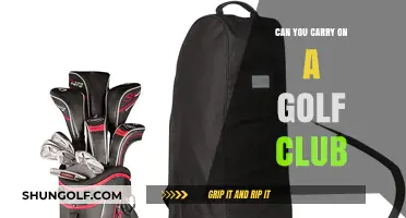 Can You Carry a Golf Club on Flights? Travel Tips for Golfers