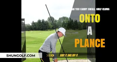 Can You Bring Small Golf Clubs on a Plane? Travel Tips