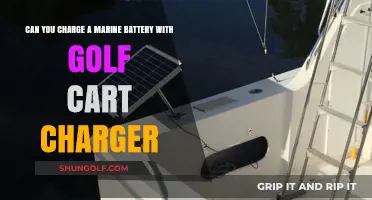 Charging Marine Batteries with Golf Cart Chargers: Compatibility and Safety Tips