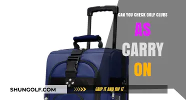 Can Golf Clubs Be Checked as Carry-On Luggage? Find Out Here