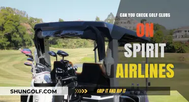 Spirit Airlines Golf Club Policy: Can You Check Your Clubs?