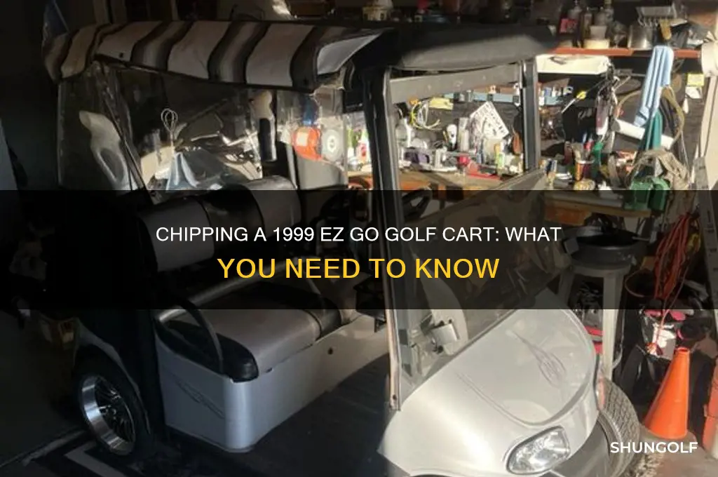 can you chip 1999 ez go golf cart