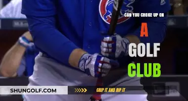 Choking Up on a Golf Club: Technique, Benefits, and When to Use It