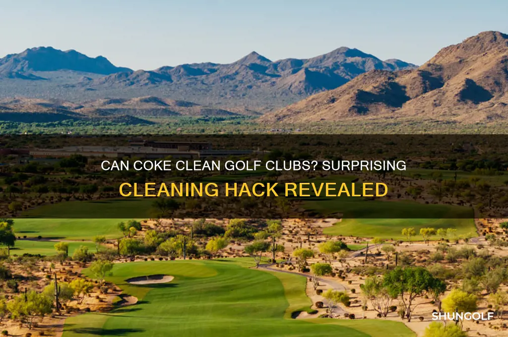 can you clean golf clubs with coke
