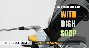 Can You Clean Golf Clubs with Dish Soap? A Simple Guide