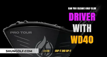 Can WD-40 Safely Clean Your Golf Club Driver? Find Out!