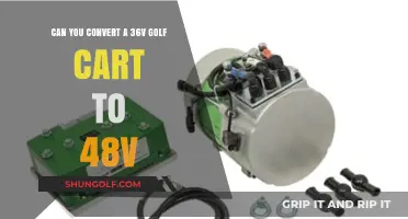 Upgrading Your Golf Cart: Converting 36V to 48V Power System