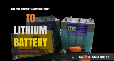Upgrade Your Golf Cart: Converting 48V to Lithium Battery Power