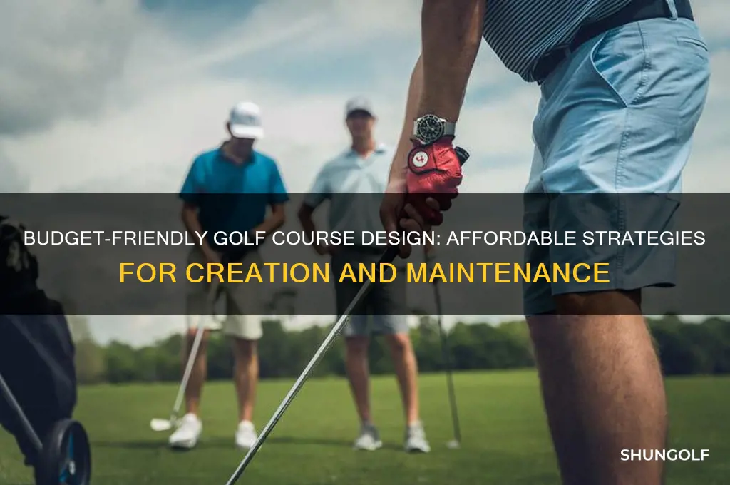can you create a golf course cheaply