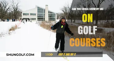 Cross-Country Skiing on Golf Courses: A Winter Sports Hybrid Adventure